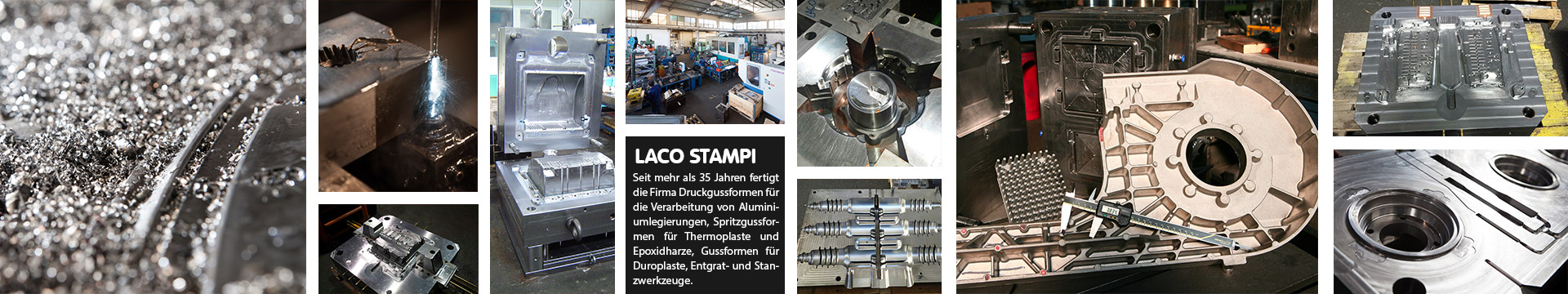Laco Stampi | Druckgussformen, gussformen für epoxidharze und thermoplaste | Bergamo